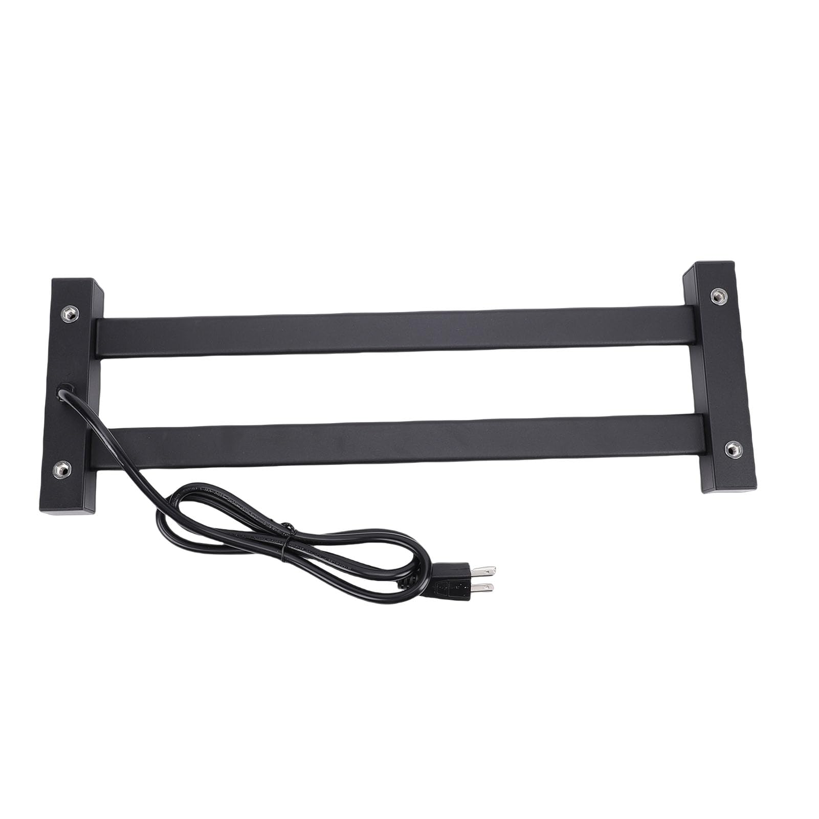 Hyuduo Towel Warmer, Rapid Heating to 122F in 15 Minutes, Wall Mounted Electric Heated Rack with IPX4 and No Punching Installation for Bathroom and Home (US Plug)