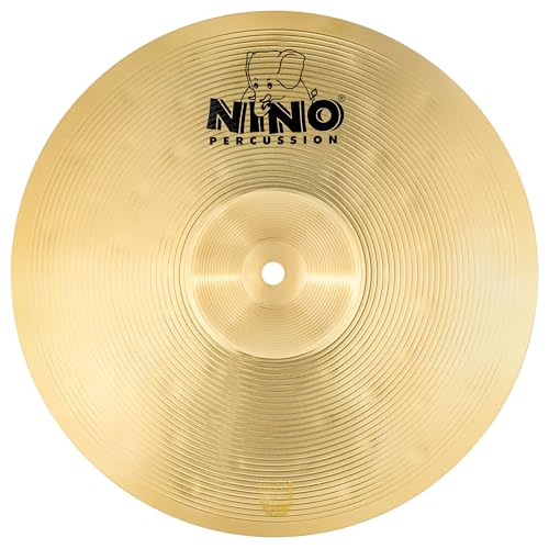 Cymbal 12" NINO Percussion MS63 Brass pour initiation musicale