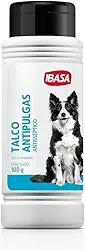 Talco Antisséptico para cão elimina Carrapato Pulga Higiene PET