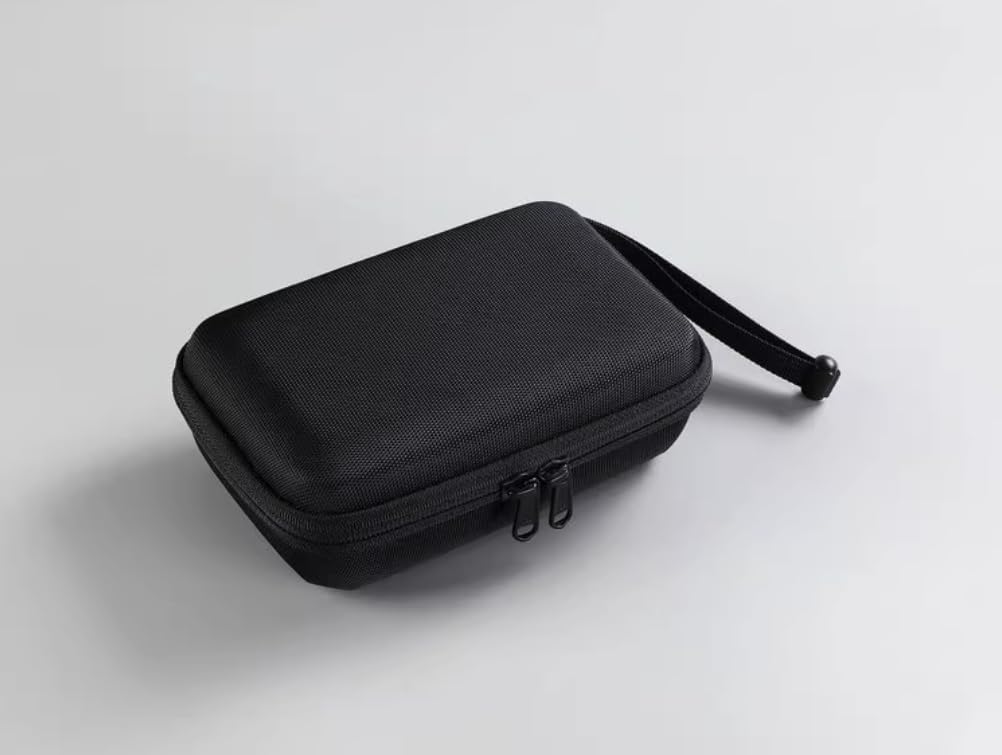 Hard Carrying Case for Sony Walkman NW-WM1AM2 WM1ZM2 Storage Box Travel Bag, with Inner Pocket for USB Cable and Memory Card (Black)
