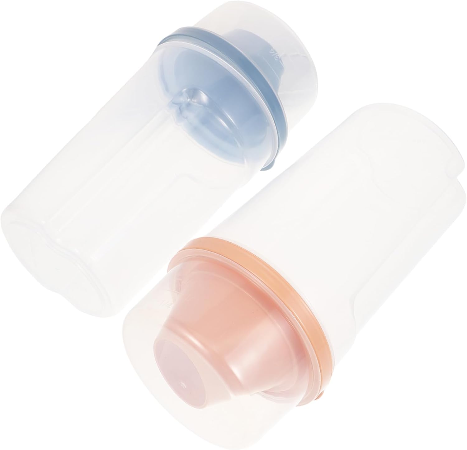 2Pcs Powder Container Laundry Bottles for Soap Dispenser Replacement Practical Household Storage for Detergent and Shower Gel