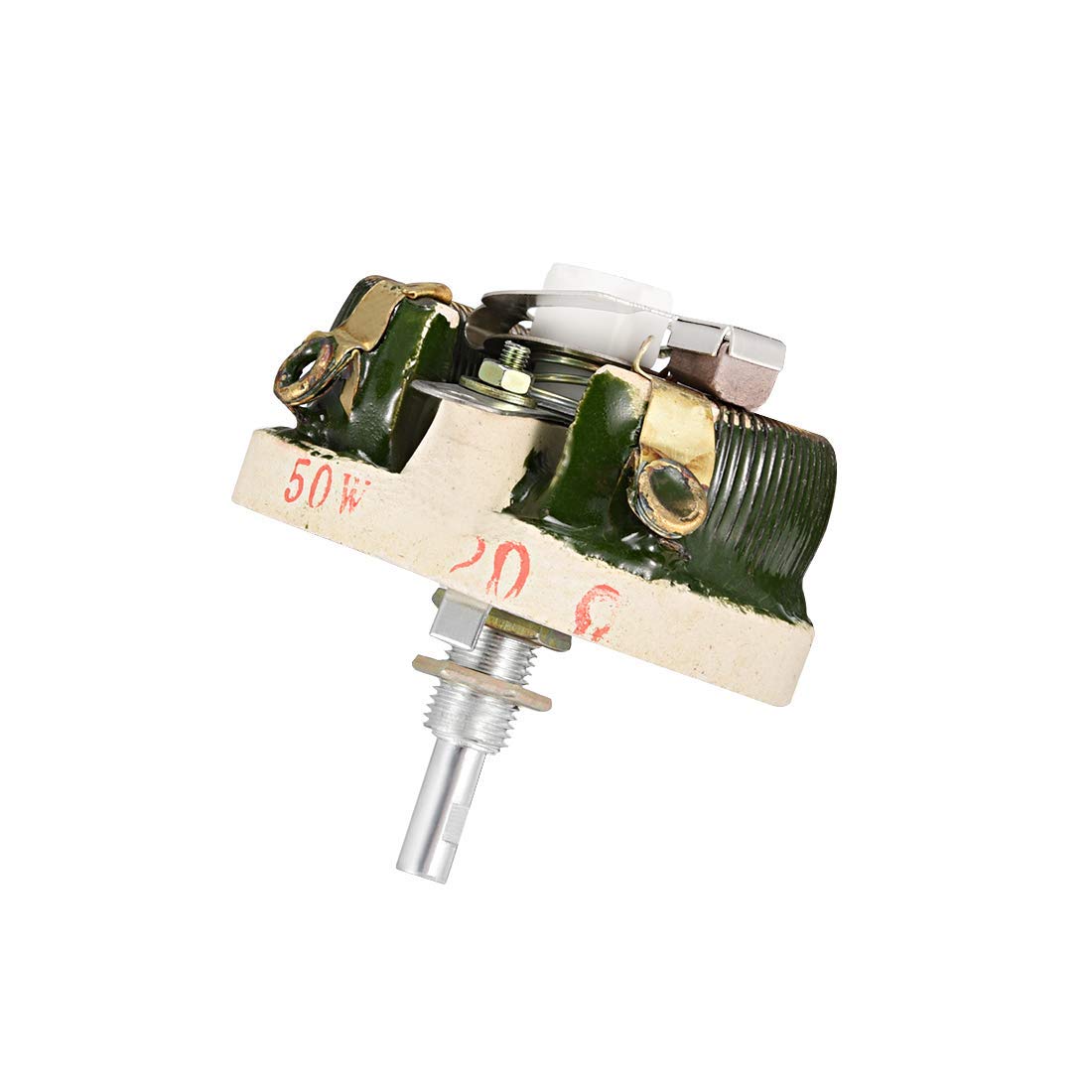 20 Ohm, 50 W, hohe Leistung, Keramik, gewickelt, Potentiometer, Rheostat Widerstand variabel