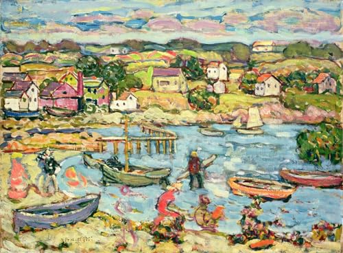 Tableaux Graffiti Art de Maurice Brazil Prendergast Impression Poster 60x90cm