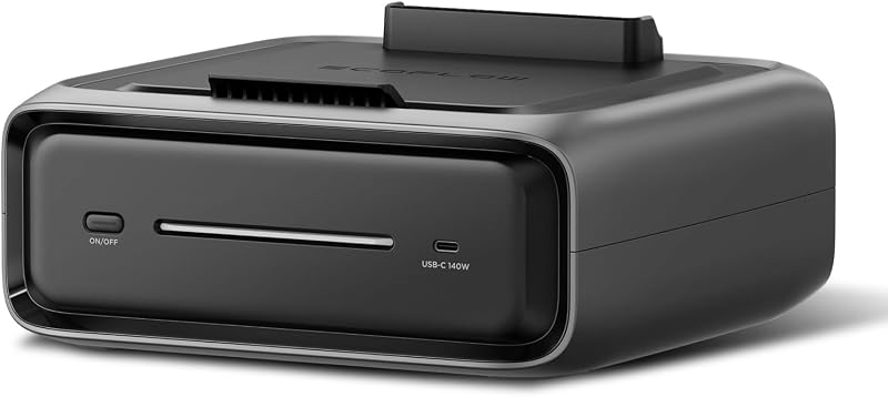 Central Eléctrica portátil River 3 Plus Batería Adicional EB300 | Batería de expansión LiFePO4 (LFP) de 286 Wh, vida útil de 10 años, puerto USB-C integrado de 140 W para carga/descarga, uso independiente