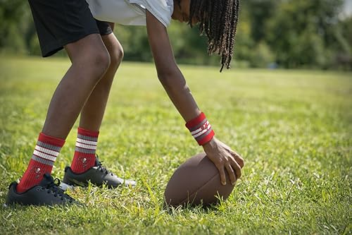 Image of For Bare Feet NFL Officially Licensed Team Logo Headband & Wristband Combo Pack Team Color OSFM