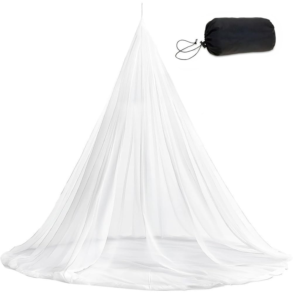 Aundhegrtt Mosquitoes Netting for Travel Outdoor Camping Culicid Tent 1PC, Polyester Texture for Picnic, Hiking, and for Sun Shading B