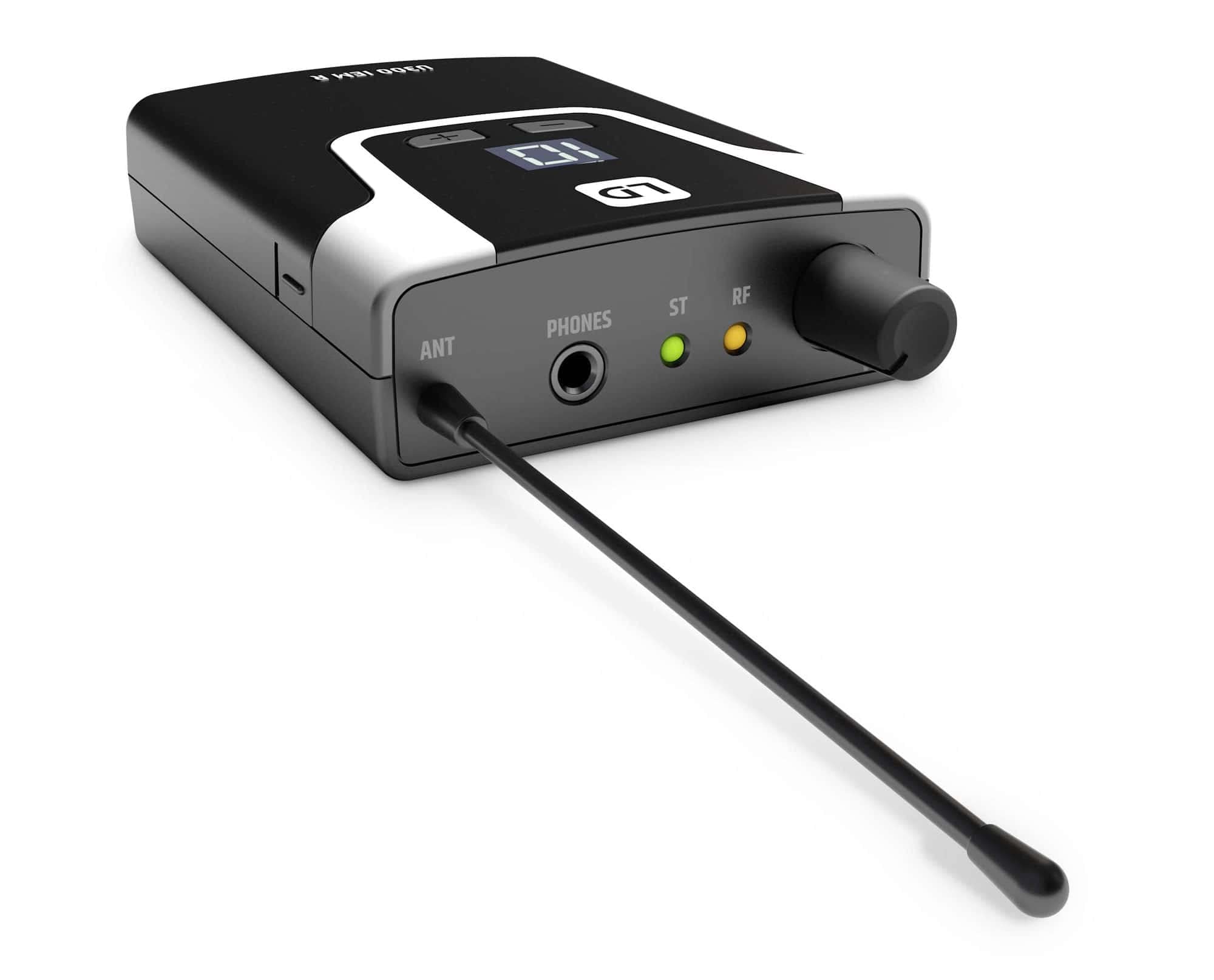 LD Systems U308 IEM - Sistema di monitoraggio in-Ear Monitoring System - 863 - 865 MHz + 823 - 832 MHz