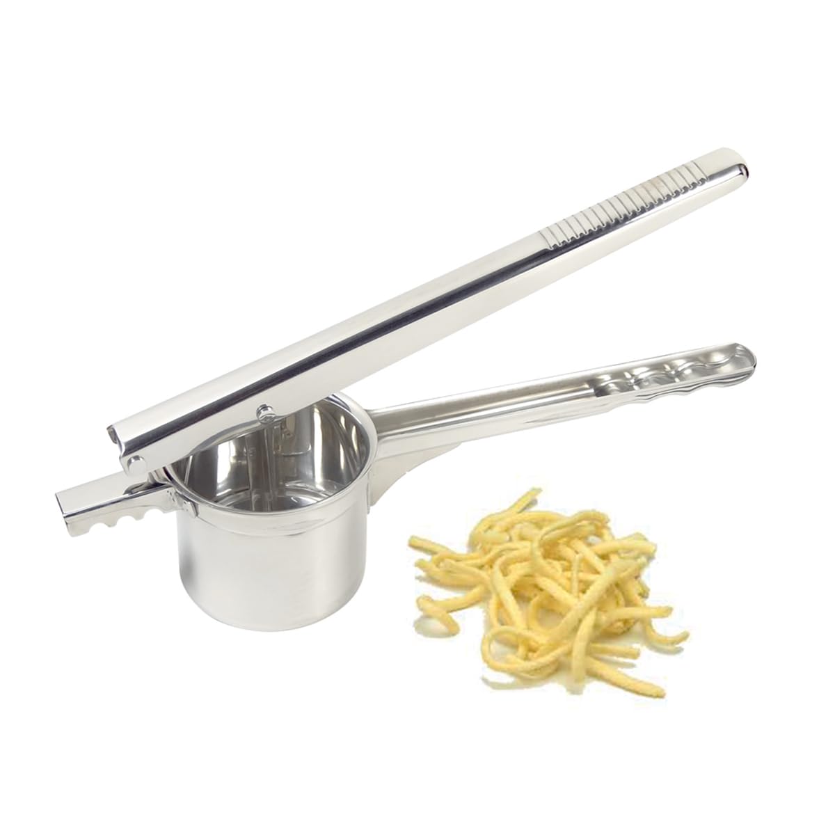 LOUIS TELLIER N3024 Kartoffelstampfer mit Hebel aus Edelstahl.