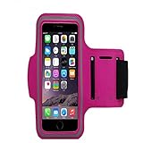 [Sport Gym Bike Cycle Jogging Running Walking] Armband-Scratch-Resistant Material, Slim Lightweight, Dual Arm-Size Slots, Sweat Proof and Key Pocket for Apple iPhone 6 plus 5.5inch