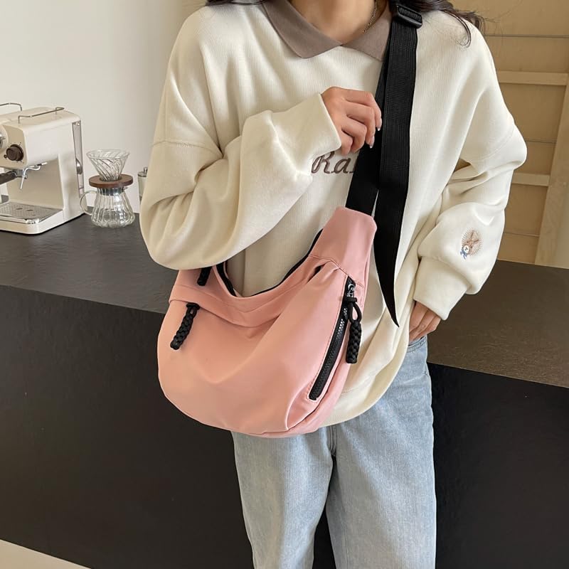 スポーティー クロスボディ バッグ ショルダー パース レディース メンズ トレンディ ファッション メッセンジャー バッグ 調節可