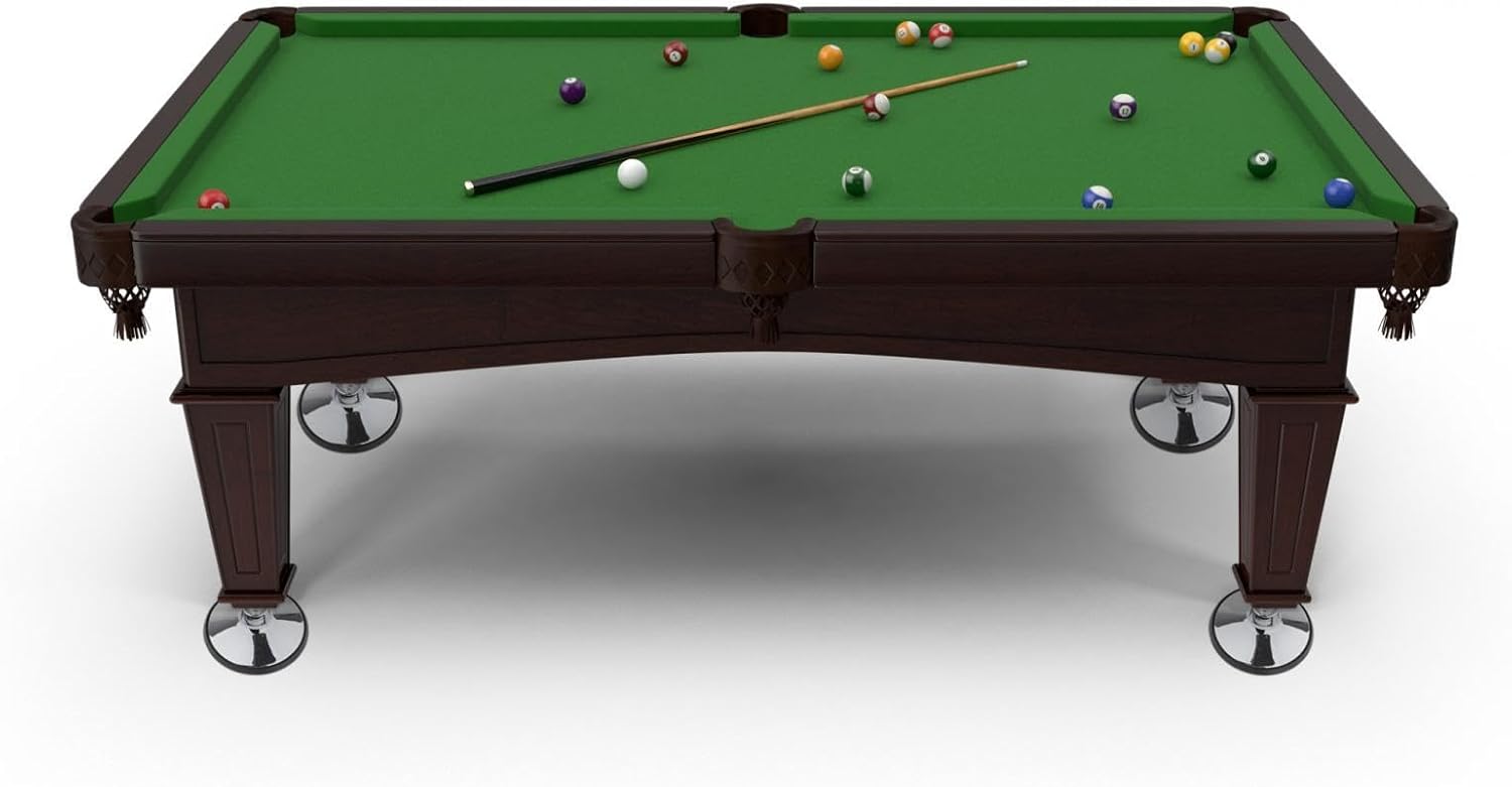 DYNWAVE 4Pcs Billiard Pool Table Leg Levelers Enhanced Stability Leveling Feets Adjustable Pad Protector for Pingpong Table