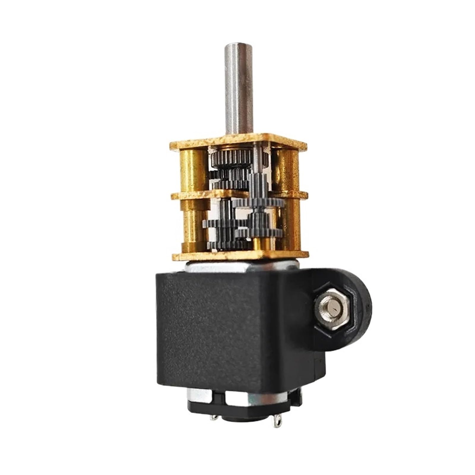 Motor GA12-N20 Rueda de Engranaje Metal 6V 30/50/60/100/150/200/300/600/1000RPM Motores Micro DC 12 Pulgadas(6V NO Bracket,4000RPM)