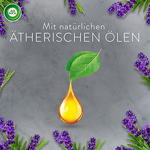 Air Wick Aroma-Öl – Starter Set – Diffuser mit ätherischen Ölen – Raumduft Entspannender Lavendel – 2 x 20 ml Nachfüllern + Gerät – Bild 4