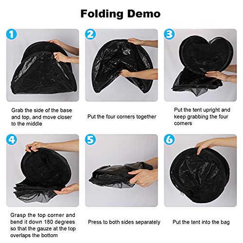 Cat Tent Outdoor, Pet Enclosure Tent Suitable for Cats and Small Animals, Indoor Playpen Portable Exercise Tent with… - Image 6