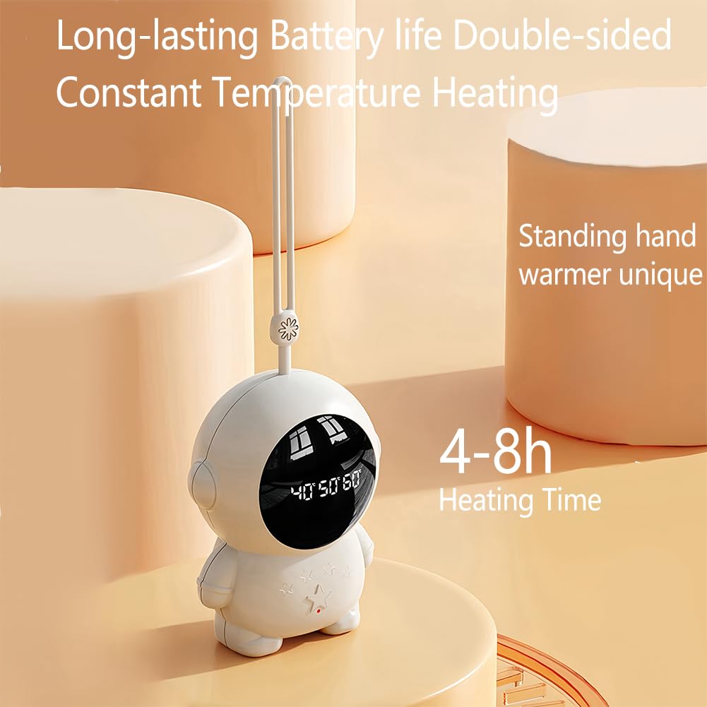 Flintronic Main Rechargeable 5000mAh Powerbank Chauffe-Mains Électrique Portable 3 Niveaux