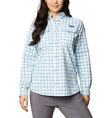 Columbia Women's Super Bahama Long Sleeve Shirt, Quick Dry