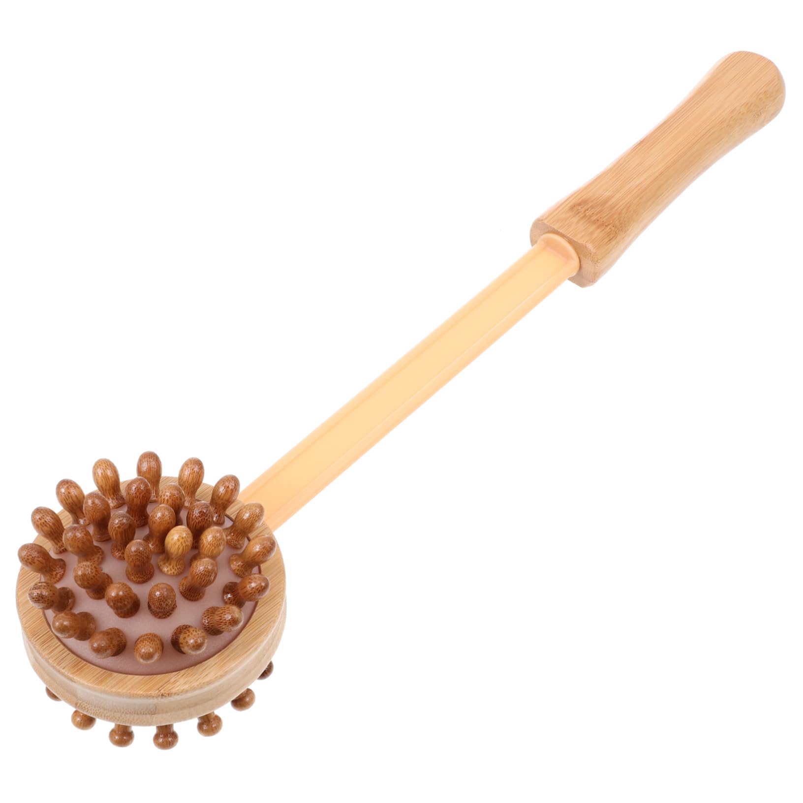 Healeved 2juegos Masajeador De Acupuntura De Madera De Masaje Portátil Para y Relajación Herramienta De Masaje De Bamboo Para Espalda y Cuerpo