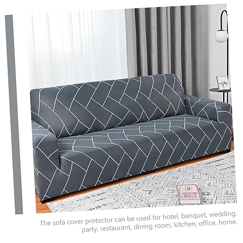 Housse de canapé extensible polyester pour salon et hôtel chic - 6