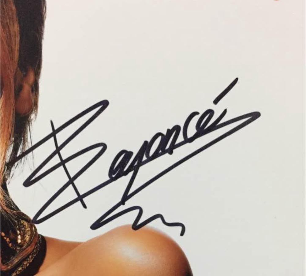 BEYONCÉ】ツアー 直筆サイン！！！激レア 本物★鑑定書付き★ビヨンセ Beyoncé ビヨンセ メルカリ - ツアーグッズ Autograph 直筆サイン ミュージシャン