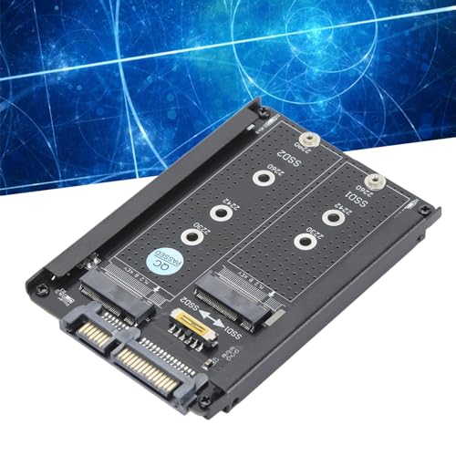 Adaptador Dual NGFF B M M.2 SSD SATA III 6Gbps miniatura 6
