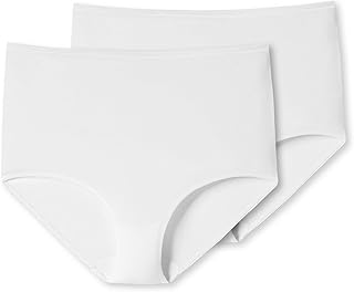 Schiesser Damen 2 Pack Maxi Slip Bio Baumwolle - 95/5 Organic Unterwäsche
