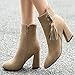 Botas para Mujer Invierno Tacón Ancho Alto PAOLIAN Botines Biker Tobillo Mujer...