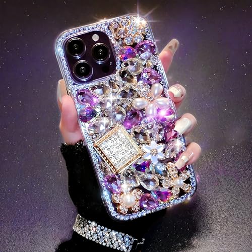 Coque iPhone 15 Plus diamant 3D : finies les rayures et le style terne