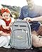 JuJuBe Be Right Back Unisex Travel Backpack, Diaper Bag with Memory Foam Changing Pad, Be Fashionably Organized Anywhere