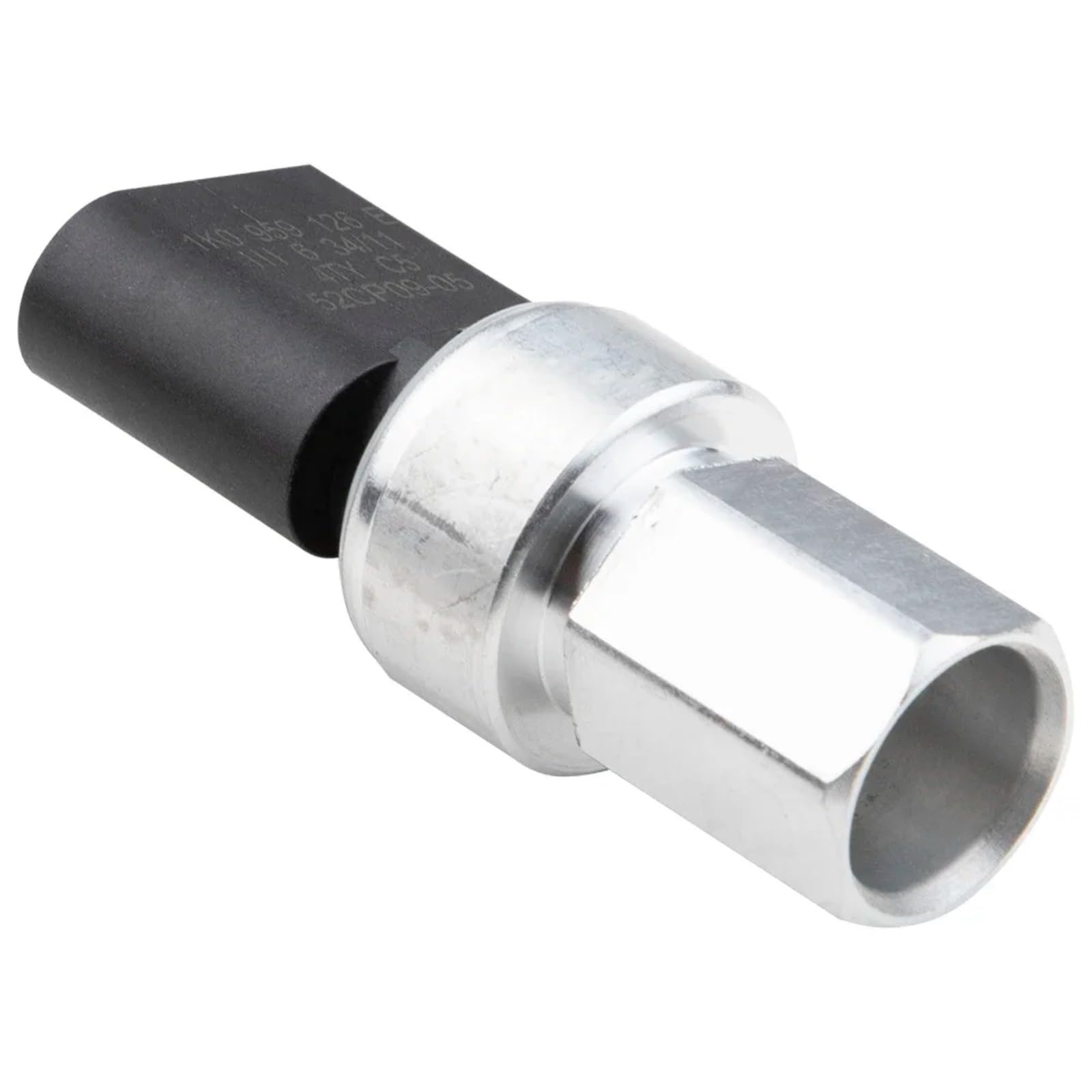 Sensore pressostato AC Compatibile con A5 2010 2011 2012-2014 e A6 2009-2016. Sensore di Pressione del refrigerante dell'Aria condizionata. Codici Ricambio: 1J0959126, 1K0959126D, 5K0959126.