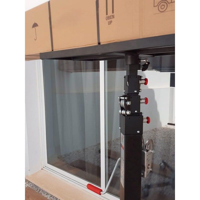 Elevador Manual 125kg a 4560mm (con Ruedas)