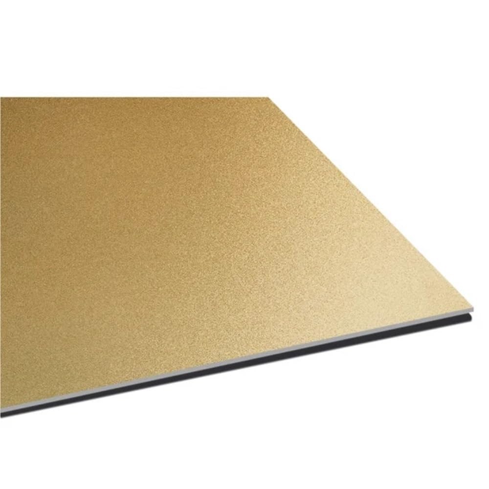 3 uds hojas de aluminio anodizado 1mm placas de grabado de máquina en(Gold,200x200mm)