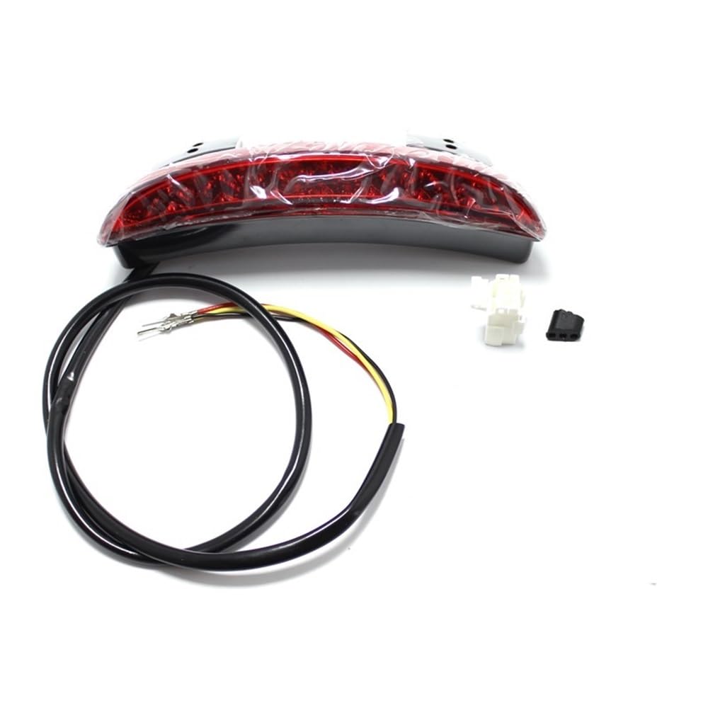 Luz trasera de motocicleta Sportster XL 883 1200 con intermitente ámbar y freno roja 8