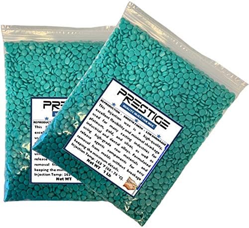 Aqua Injection Wax for Casting – All-Season, Low-Shrinkage, High-Fluidity Jewelry Injection Wax for Platinum, Gold & Silver – 2 lb