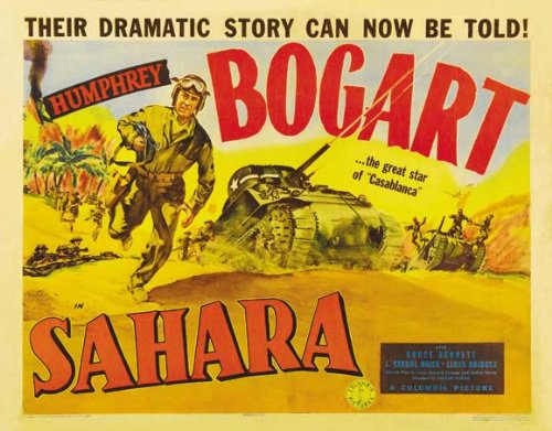 Sahara Movie Poster (30 x 40 Inches - 77cm x 102cm) (1943) Style B -(Humphrey Bogart)(Lloyd Bridges)(Rex Ingram)(Bruce Bennett)