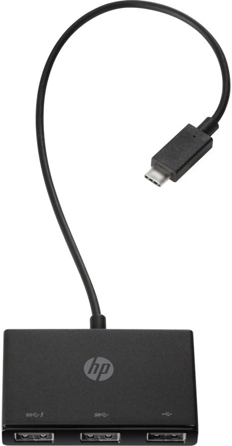 HP Z8W90AA USB-C to USB-A Hub (Black)