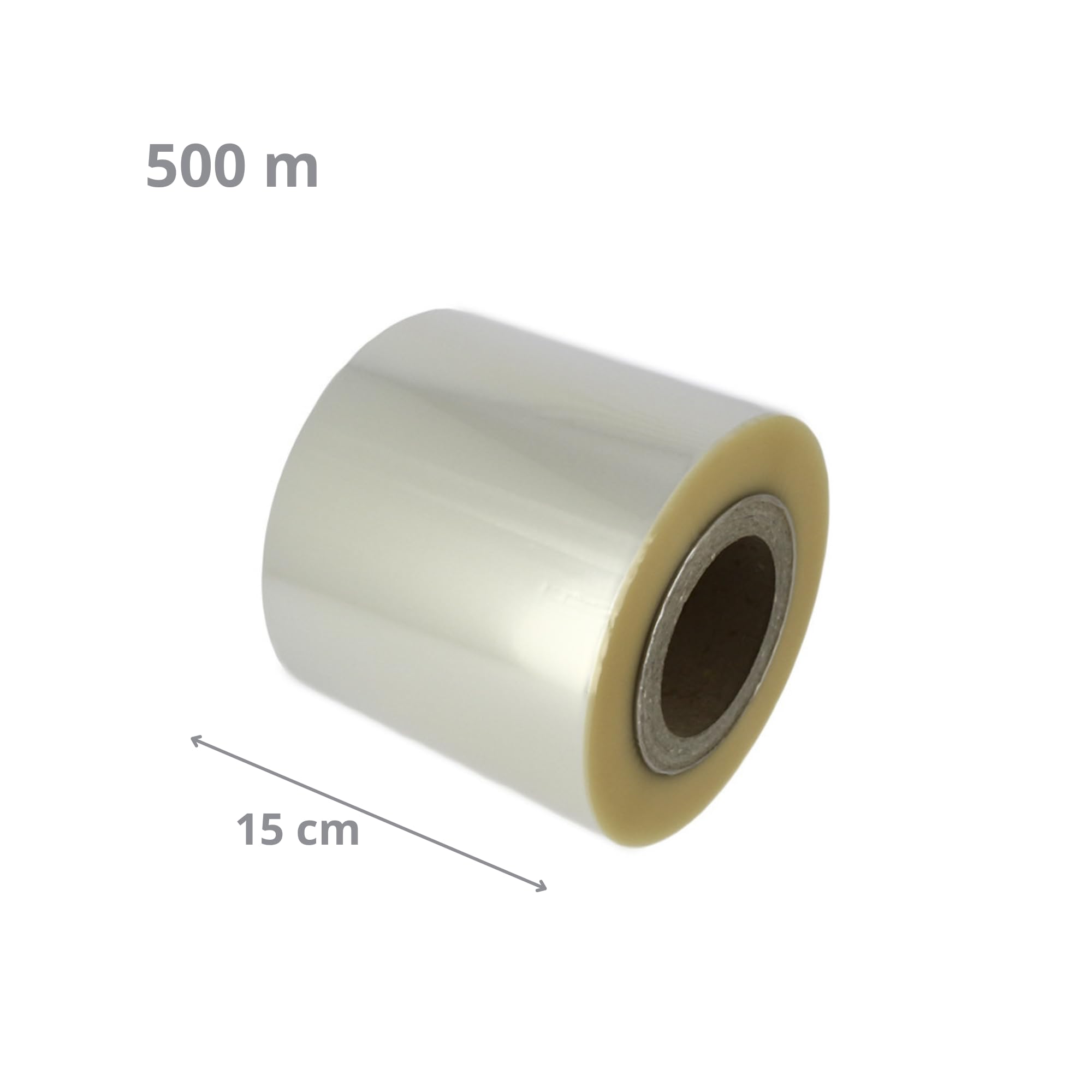 Película de sellado soldable de plástico PP 15 cm x 500 m 40 micras para bandejas termosellables