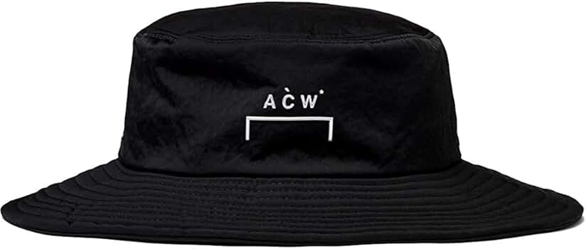A.C.W. 黒 キャップ　ACW 帽子 A.C.W. 黒 キャップ ACW 帽子 2025年最新】a cold wall キャップ