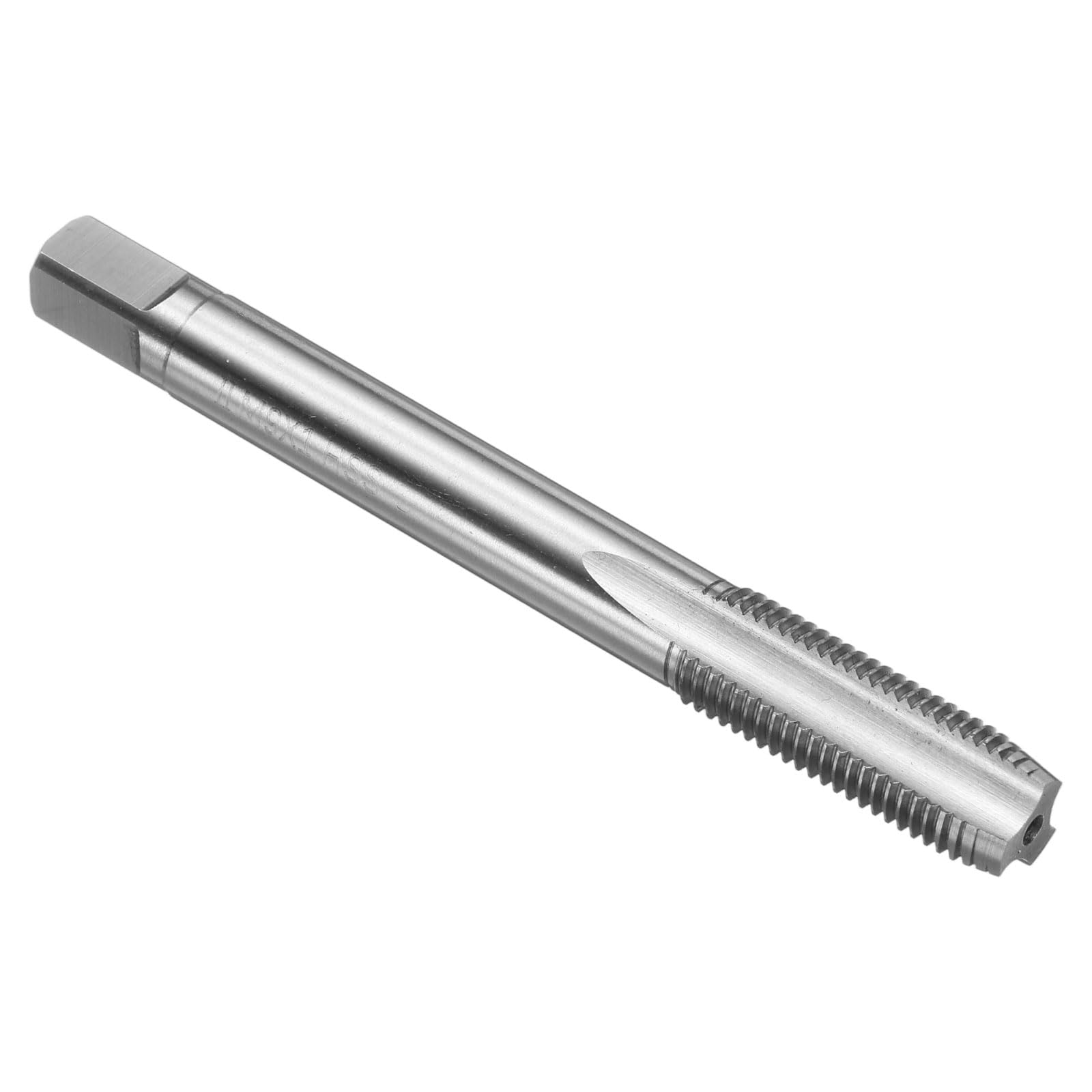 sourcing map Hand Plug Tap M9 x 1 H2 Metric Thread Plug Style Taps Straight Flute Screw Tapping Threading Tool 9CrSi Alloy Tool Steel