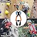 NewDoar Kids Full Body Climbing Harnesses Comfortable & Lightweight,Protection Zipline Belts for Outdoor Expanding Training for Outdoor Expanding Training 3~8 Years