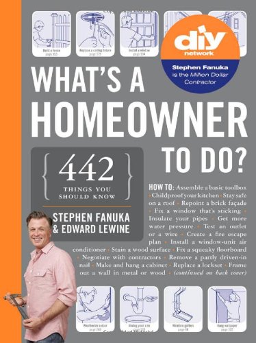 [What's a Homeowner to Do? (This Is a What's a ...to Do? Book)] [By: Fanuka, Stephen] [November, 2011]
