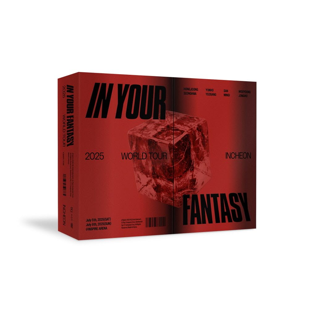 A-TEEZ 2025 World Tour [In Your Fantasy] Incheon DVD + Pre-Order Gift