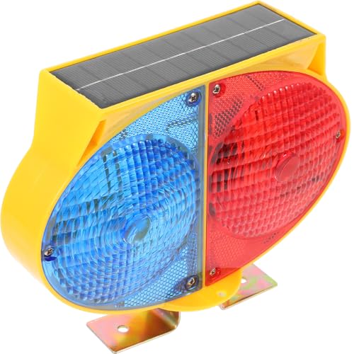 Luz de advertencia solar para carretera con LED estroboscópico de plástico resistente