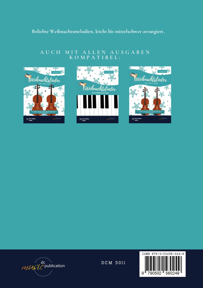 Christmas songs for 1-2 violins slightly arranged including download - Image 2