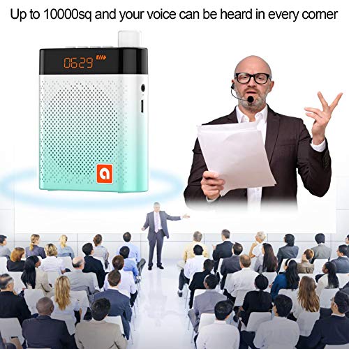 Amplificador de voz, cintura portátil, amplificador de voz, alto-falante, microfone, adaptador alto,
