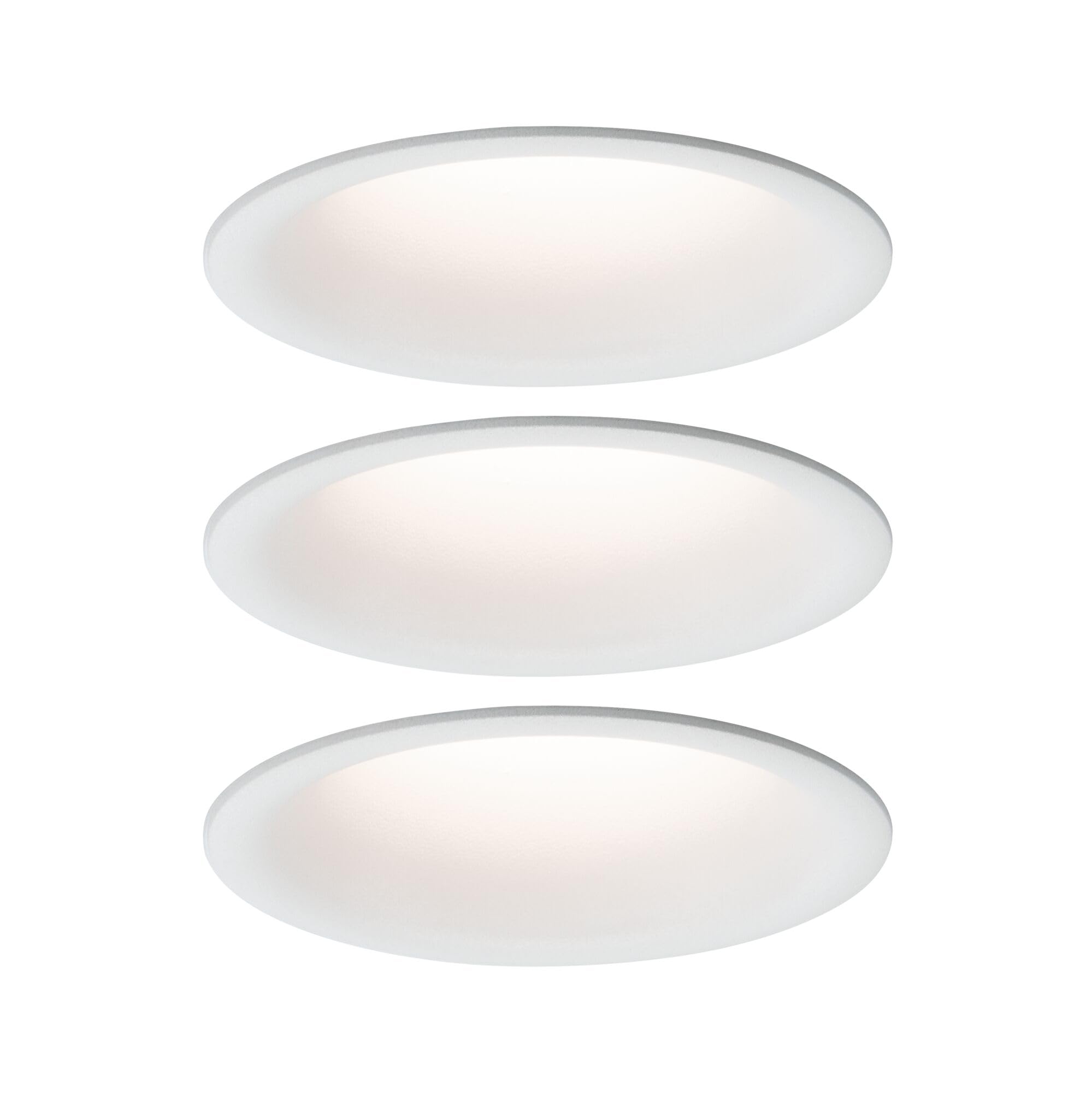 Paulmann 93415 Einbauleuchte LED Cymbal 3x6,8W Weiß matt blendfrei dimmbar