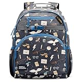 Simple Modern Large Harry Potter Kids Backpack for School Girls and Boys | Elementary Backpack for Teen | Fletcher Collection | Kids - 16' tall | Harry Potter Magical Mashup