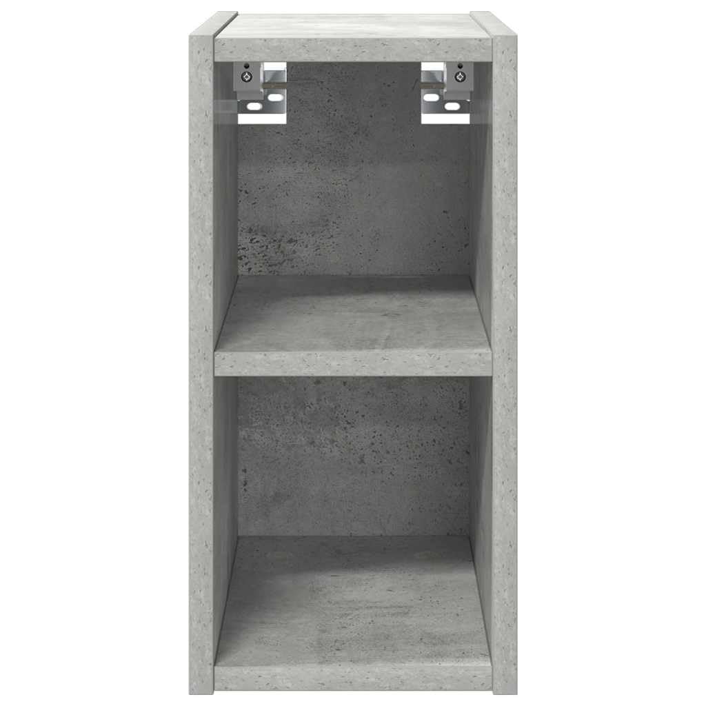 Hängeschrank Beton Grau 20 x 29,5 x 40 cm Holzwerkstoff modernes Design vielseitige Aufbewahrung langlebig für Küche, Esszimmer, Vorratsschrank, Organizer, Stauraum