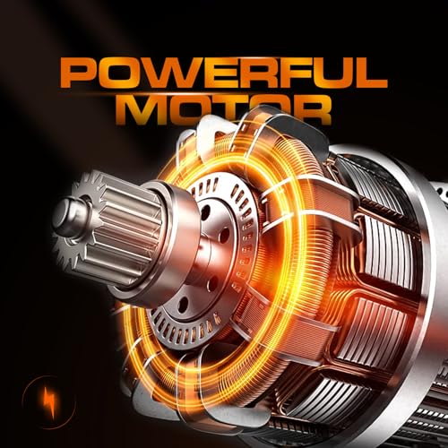 Fexrror Cordless Oscillating Multi Tools, 20V Oscillating Tools with 2000mAh Battery, 6 Variable Speeds, 8000-19000 RPM, Blade Quick-Change, 3.2° Oscillation Angle for Cutting, Sanding, Polishing 7 Fexrror Cordless Oscillating Multi Tools, 20V Oscillating Tools with 2000mAh Battery, 6 Variable Speeds, 8000-19000 RPM, Blade Quick-Change, 3.2° Oscillation Angle for Cutting, Sanding, Polishing - Image 7