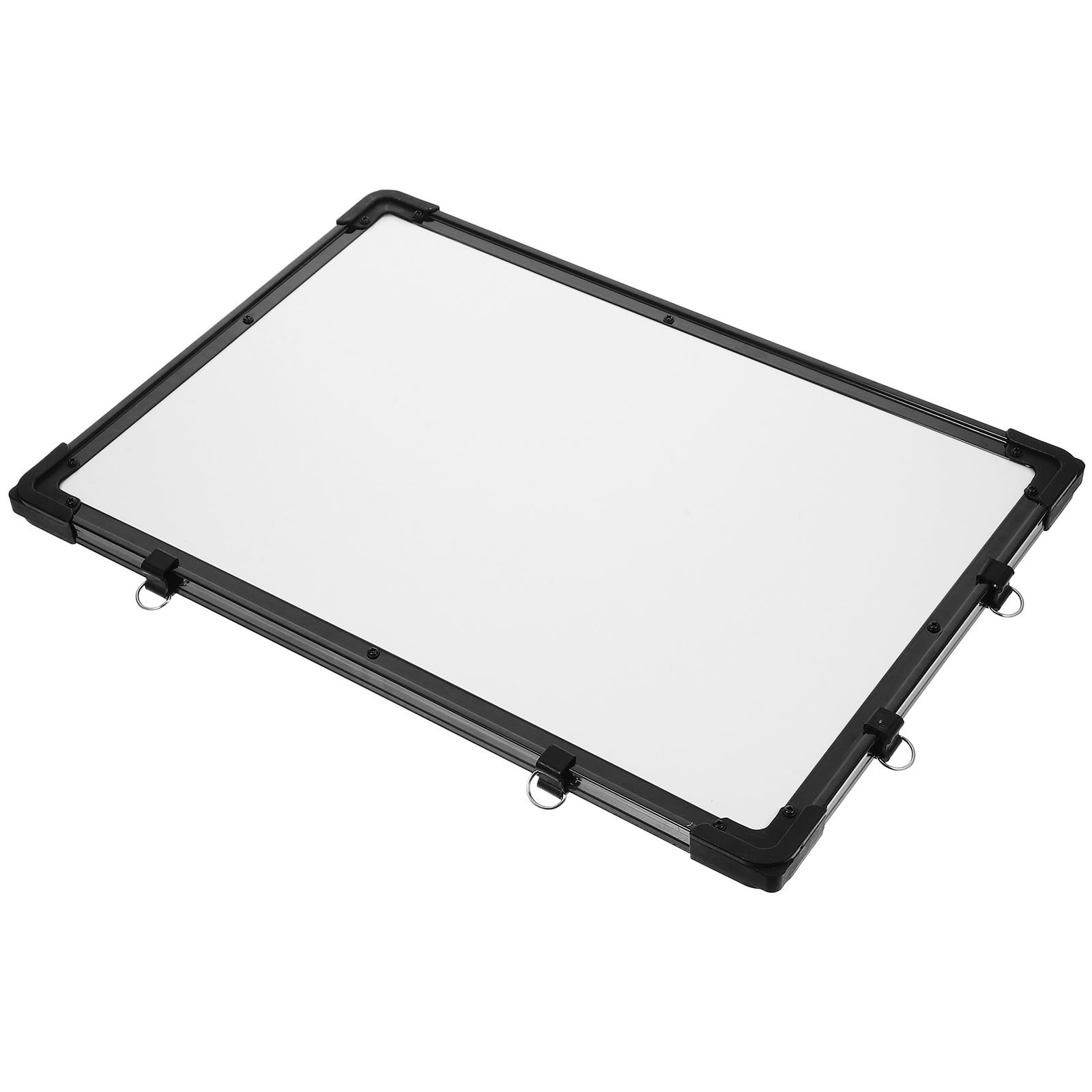 Tableau en Feutre Blanc Double Face Suspendu Blanc Effaçable à Sec