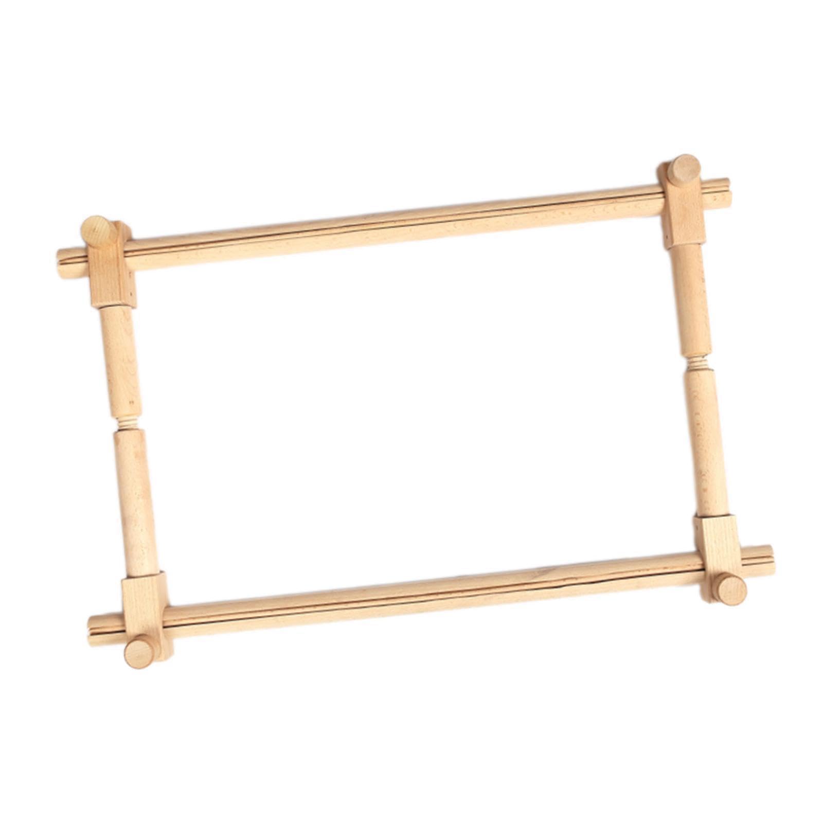 PIXZCSA Easy-to Needlework Holder Stand Adjustable Hoop for Effortless Embroidery Embroidery Tapestry Scroll Frame Offers Stability and Durability Needlecraft
